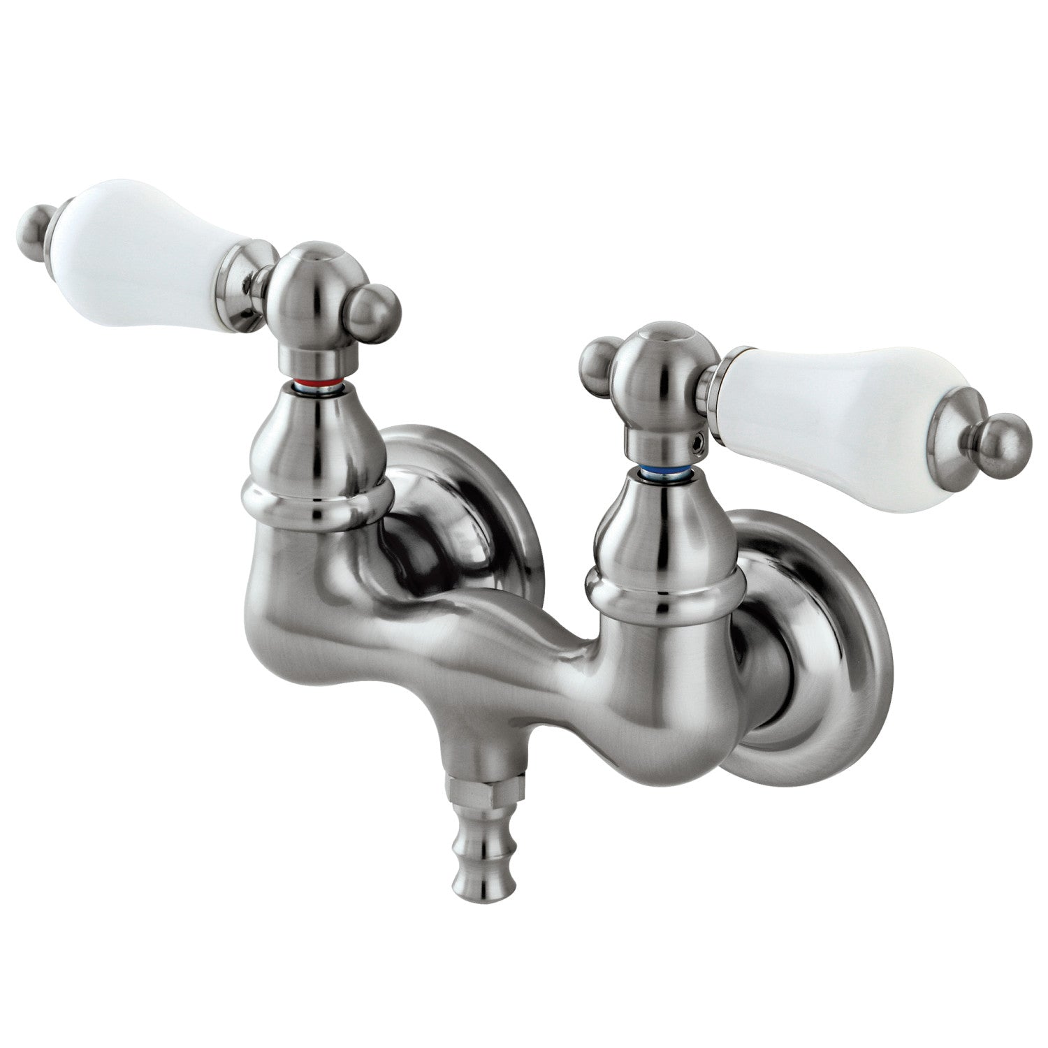 Elements of Design DT0318CL 3-3/8-Inch Wall Mount Tub Faucet, Brushed ...