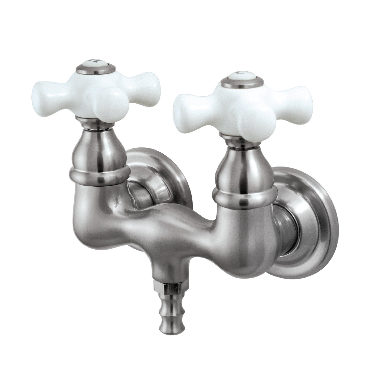 Elements of Design DT0318PX 3-3/8-Inch Wall Mount Tub Faucet, Brushed ...