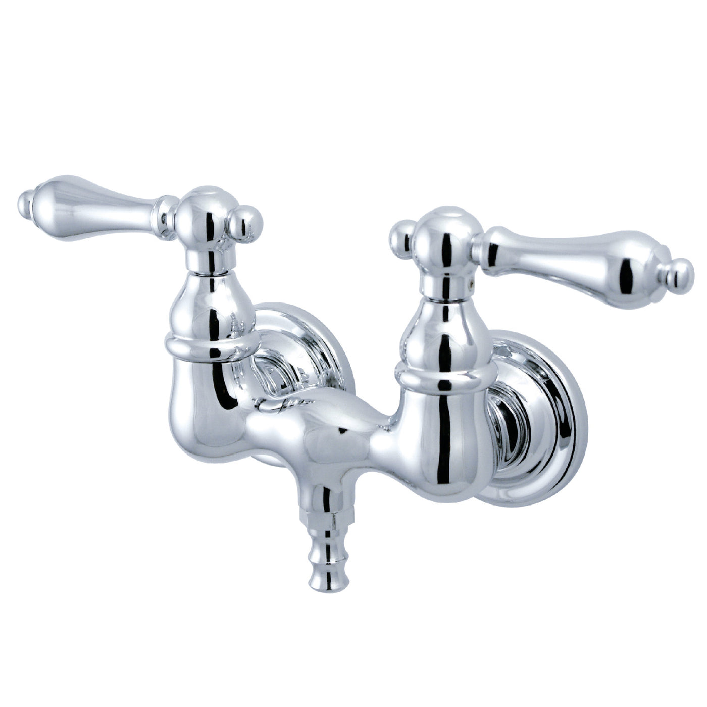 Elements of Design DT0321AL 3-3/8-Inch Wall Mount Tub Faucet, Polished Chrome