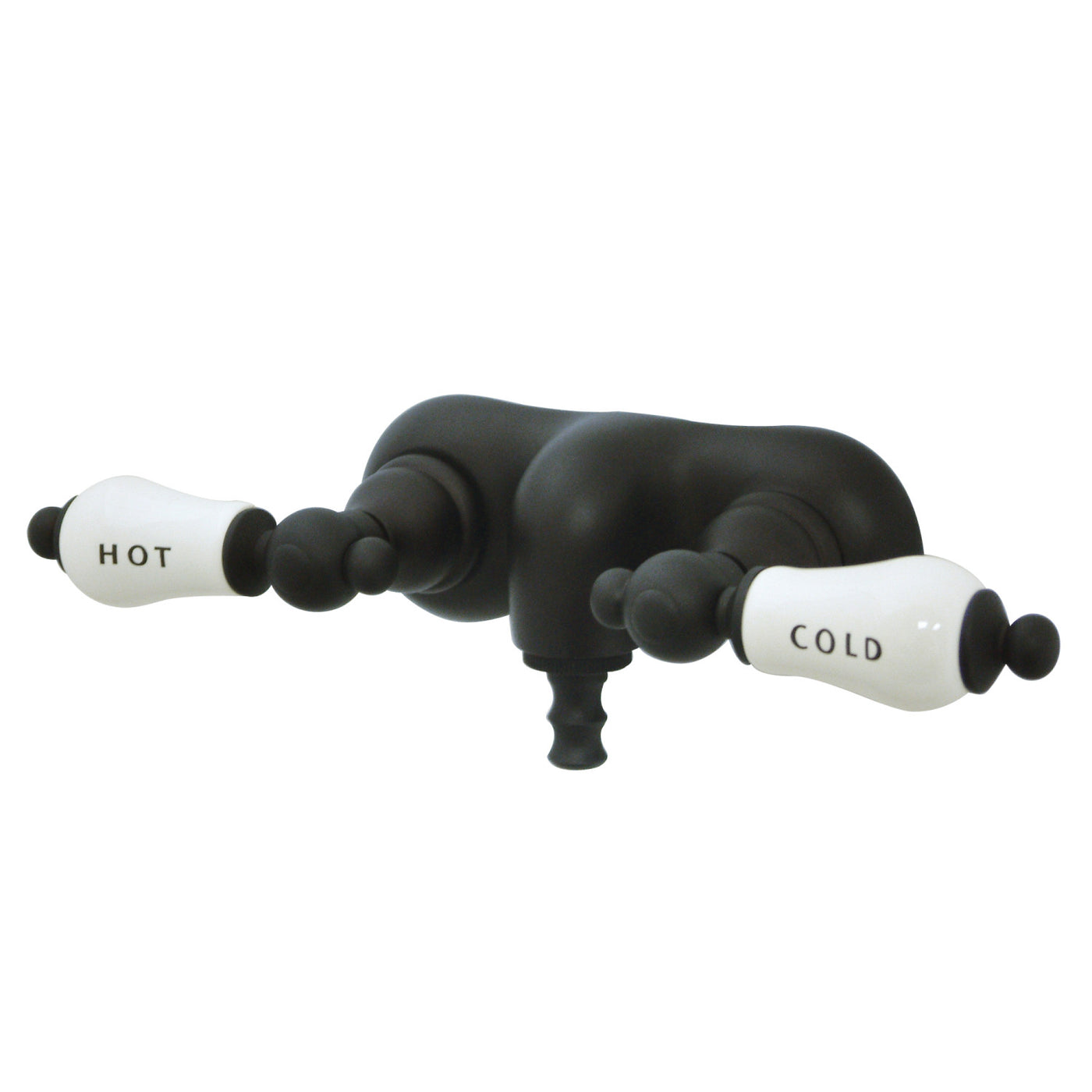 Elements of Design DT0415CL 3-3/8-Inch Wall Mount Tub Faucet, Oil Rubbed Bronze