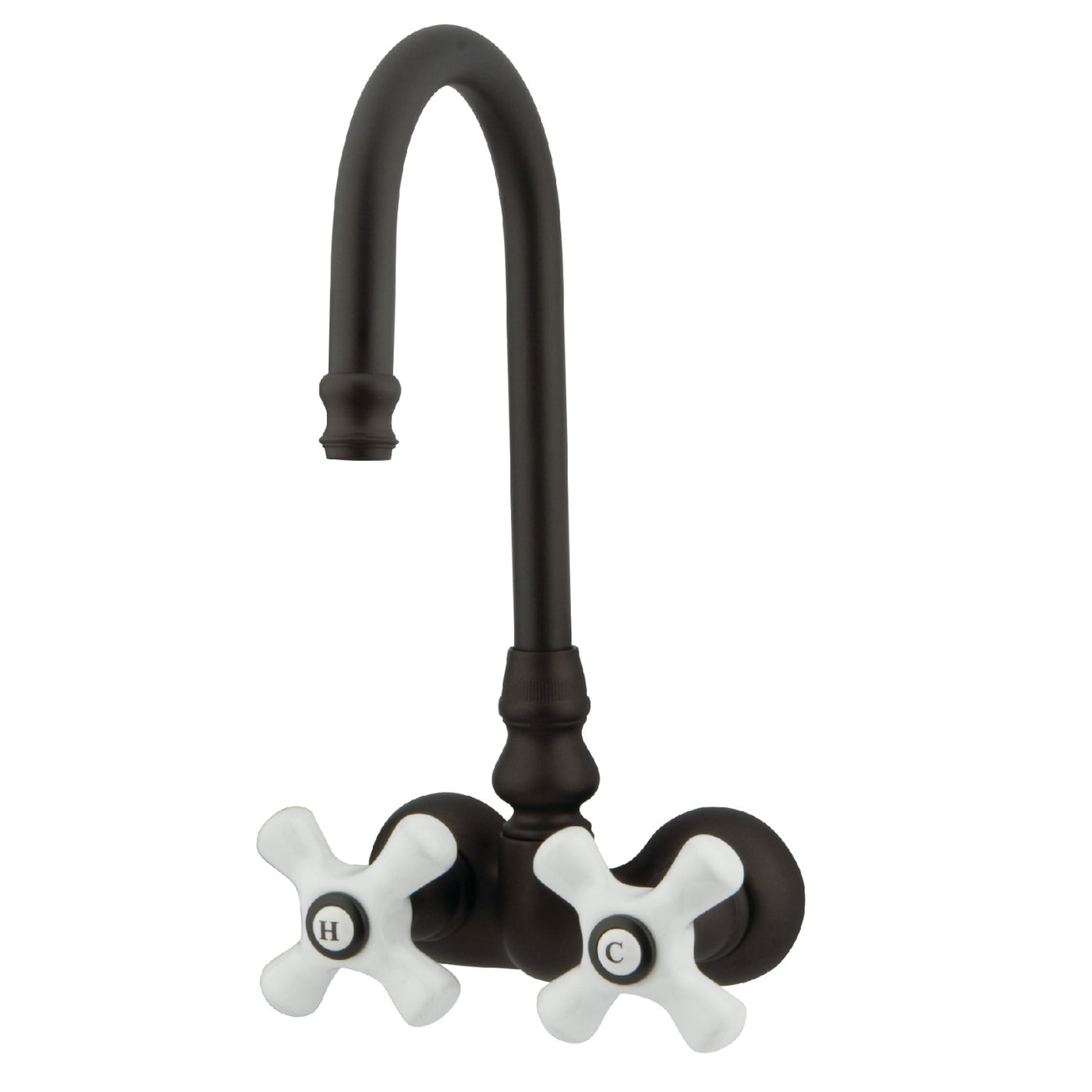 Elements of Design DT0715PX 3-3/8-Inch Wall Mount Tub Faucet, Oil Rubbed Bronze