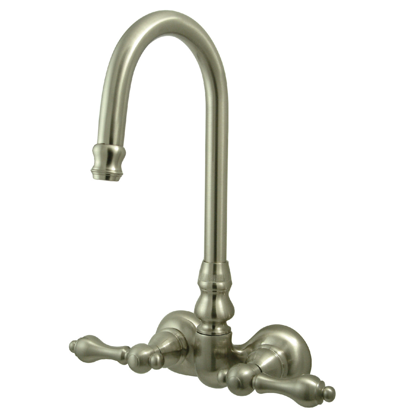 Elements of Design DT0718AL 3-3/8-Inch Wall Mount Tub Faucet, Brushed Nickel