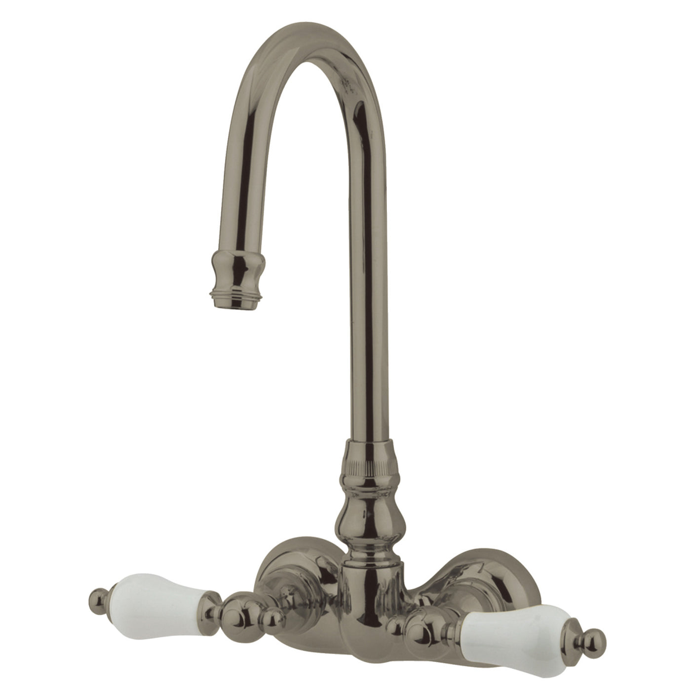 Elements of Design DT0718PL 3-3/8-Inch Wall Mount Tub Faucet, Brushed Nickel