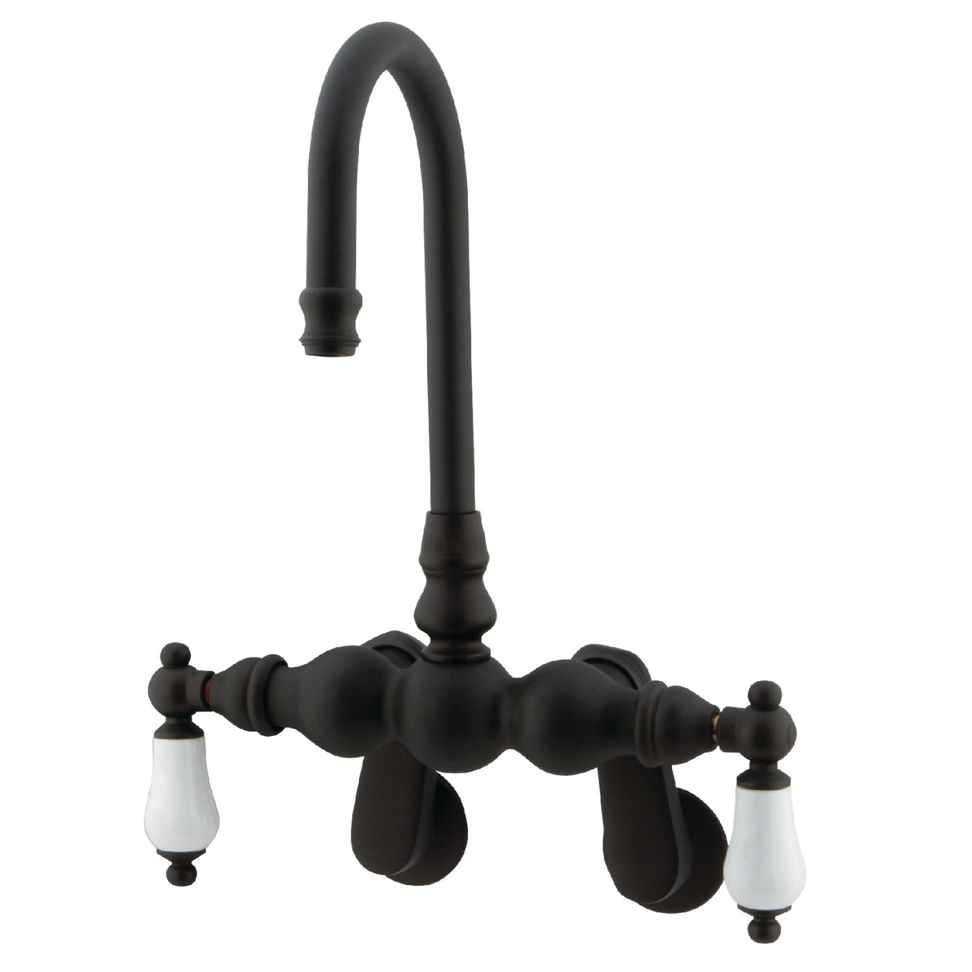 Elements of Design DT0815PL Adjustable Center Wall Mount Tub Faucet, Oil Rubbed Bronze