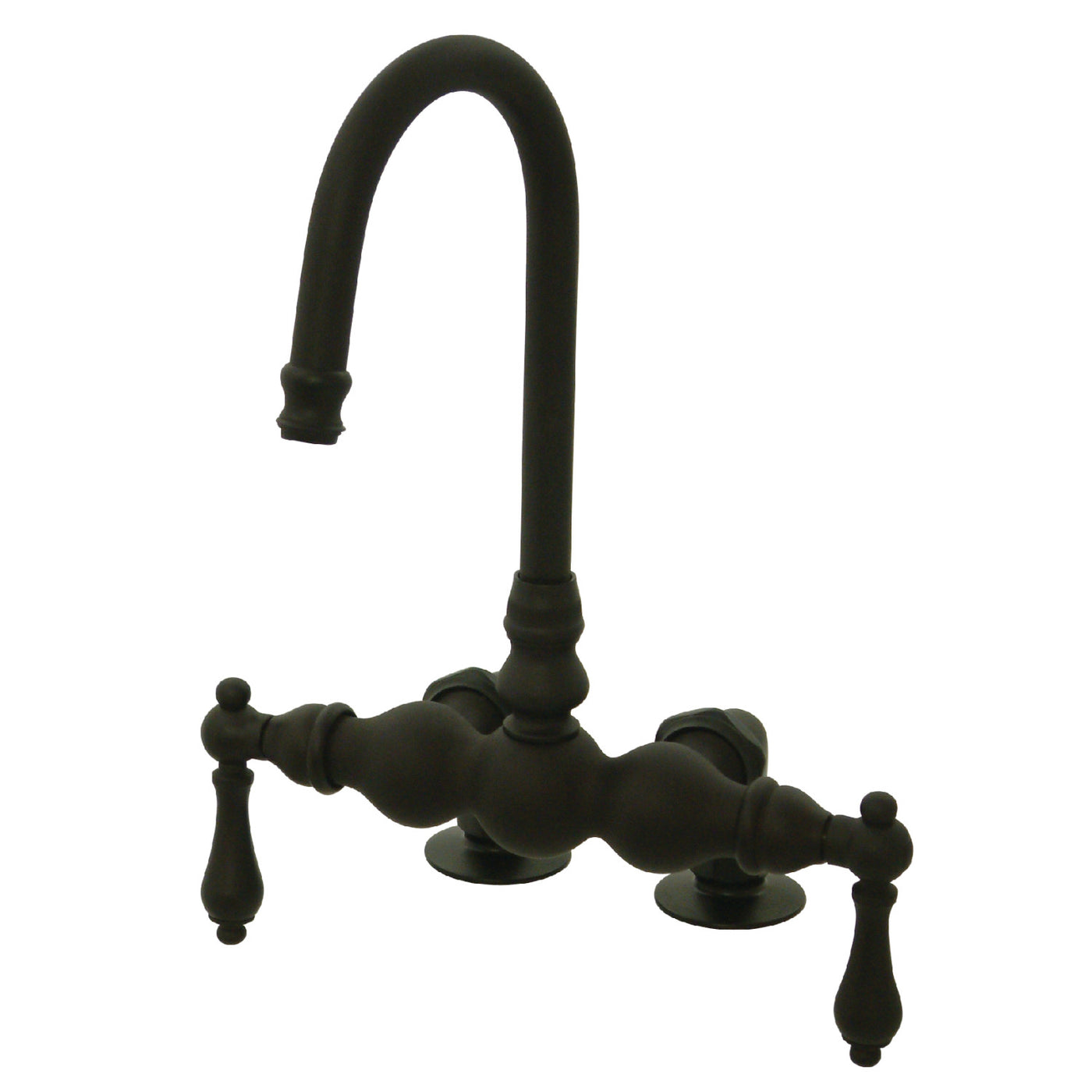 Elements of Design DT0915AL 3-3/8-Inch Deck Mount Tub Faucet, Oil Rubbed Bronze