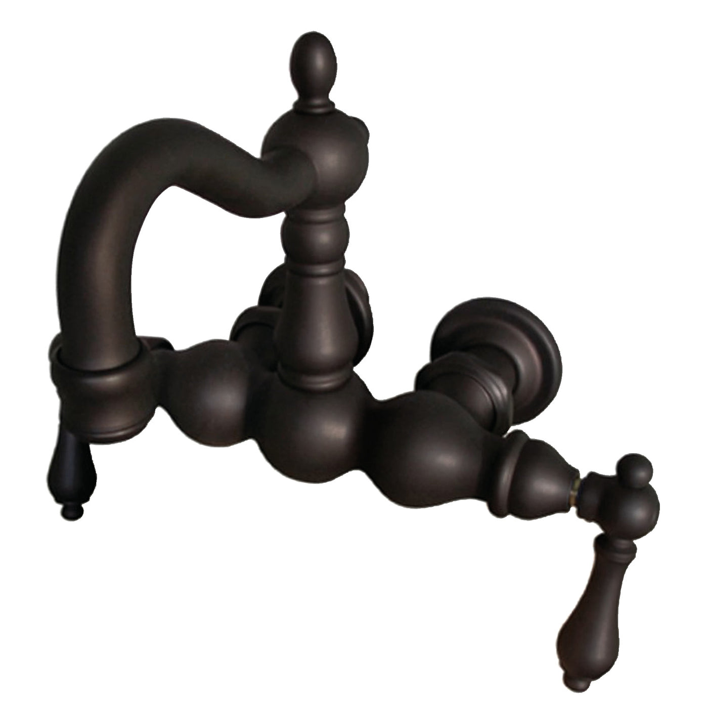 Elements of Design DT10015AL 3-3/8-Inch Wall Mount Tub Faucet, Oil Rubbed Bronze