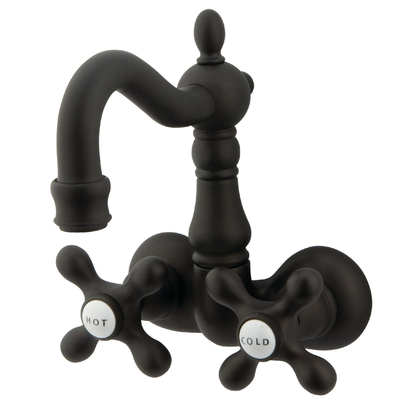 Elements of Design DT10715AX 3-3/8-Inch Wall Mount Tub Faucet, Oil Rubbed Bronze