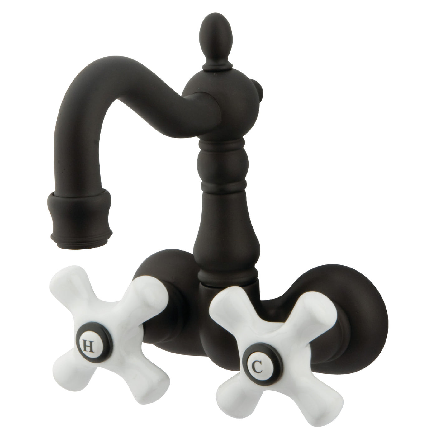 Elements of Design DT10715PX 3-3/8-Inch Wall Mount Tub Faucet, Oil Rubbed Bronze