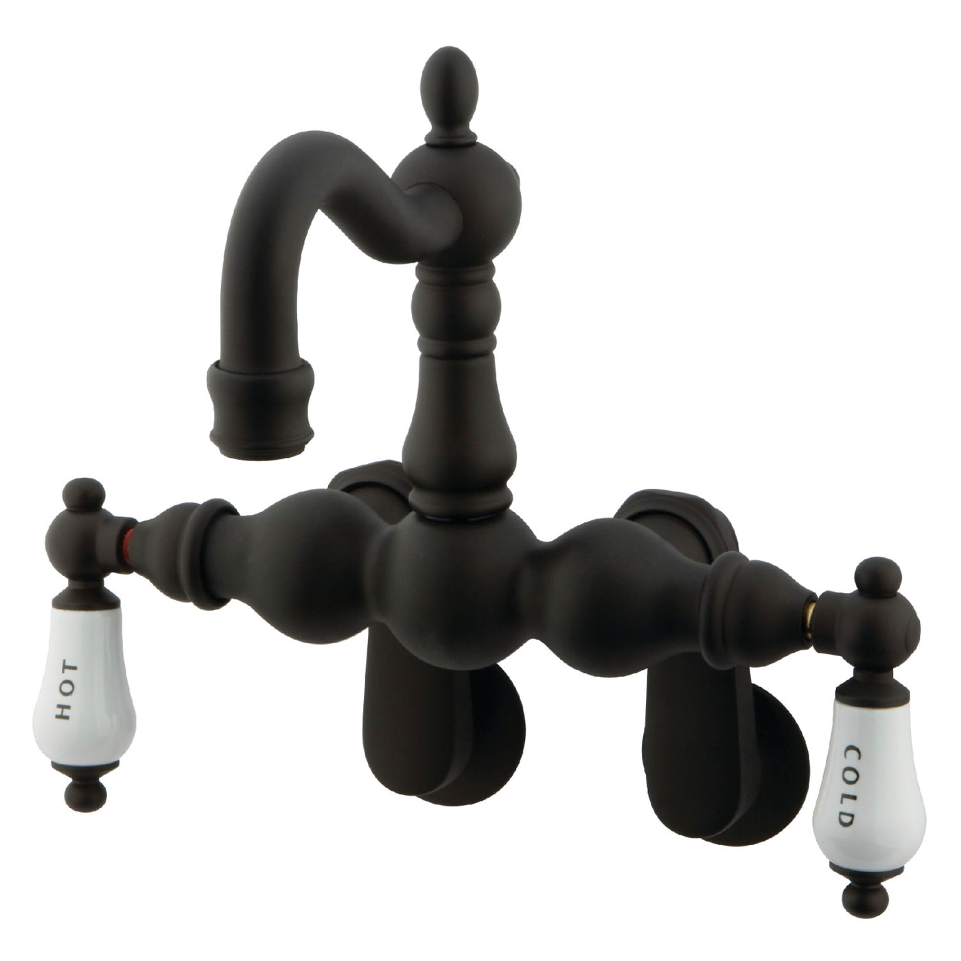 Elements of Design DT10815CL Adjustable Center Wall Mount Tub Faucet, Oil Rubbed Bronze