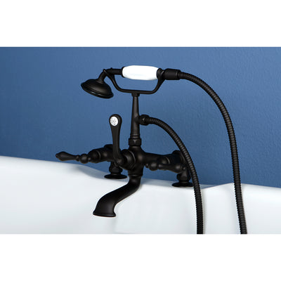 Elements of Design DT2035AL 7-Inch Deck Mount Tub Faucet, Oil Rubbed Bronze