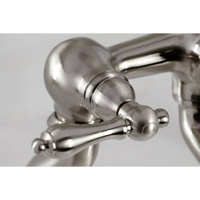 Elements of Design DT4098AL 7-Inch Deck Mount Tub Faucet with Hand Shower, Brushed Nickel