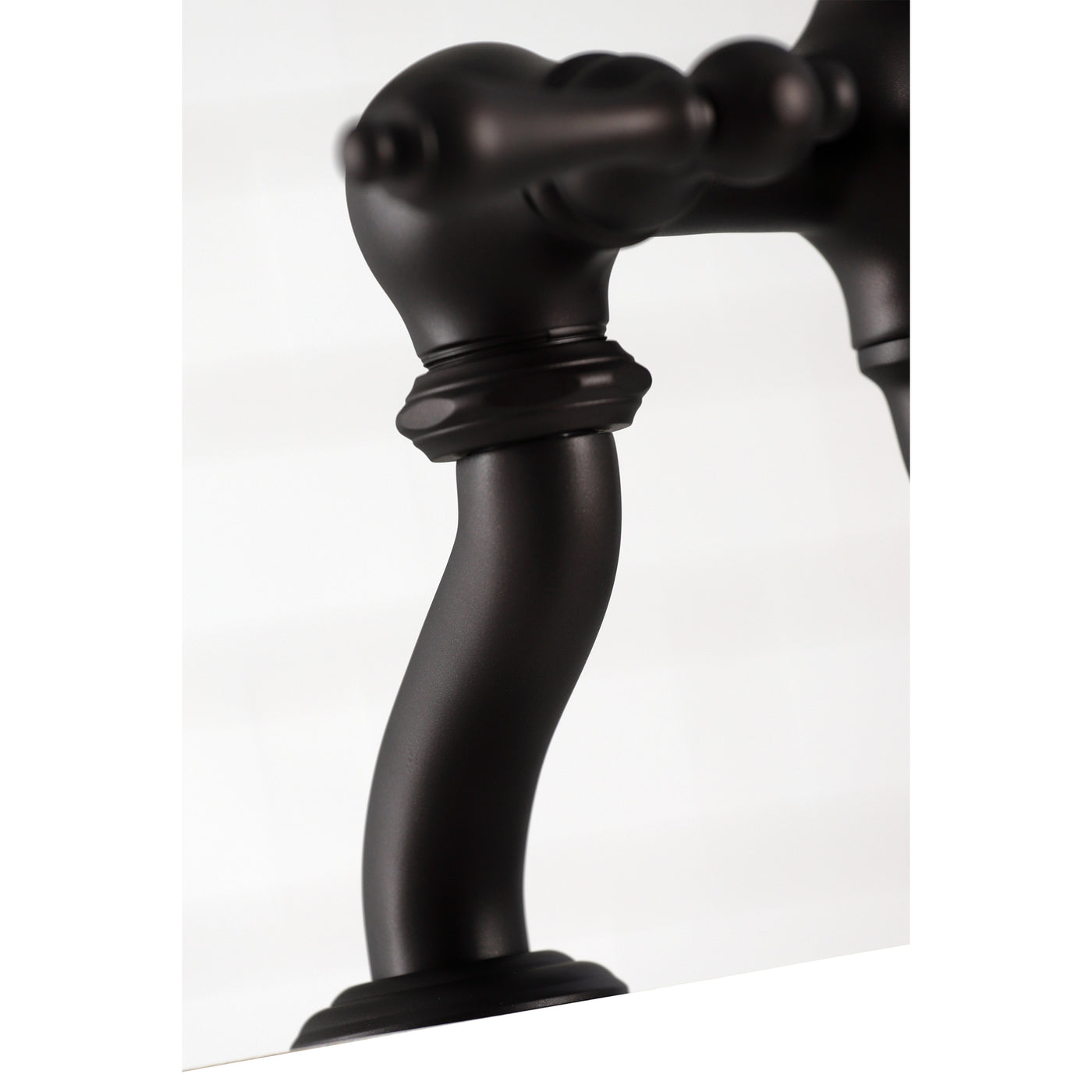 Elements of Design DT4115AL 7-Inch Deck Mount Tub Faucet with Hand Shower, Oil Rubbed Bronze