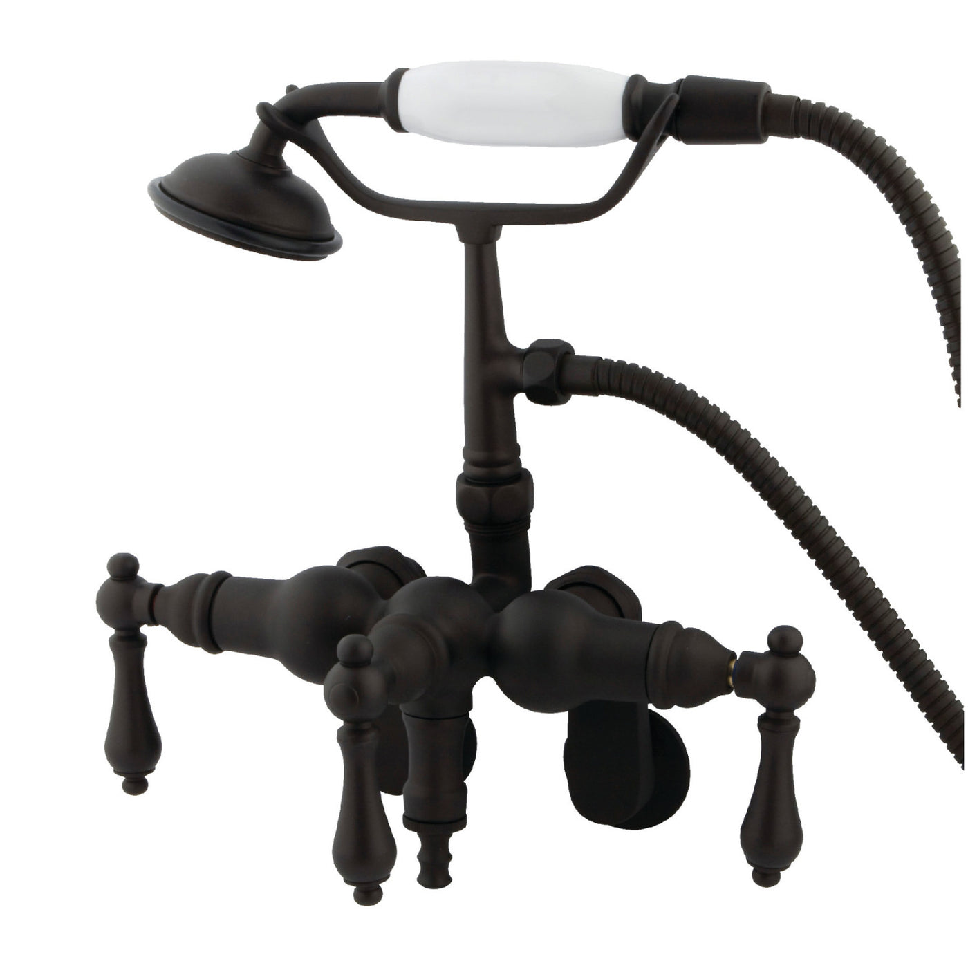Elements of Design DT4195AL Adjustable Center Wall Mount Tub Faucet, Oil Rubbed Bronze
