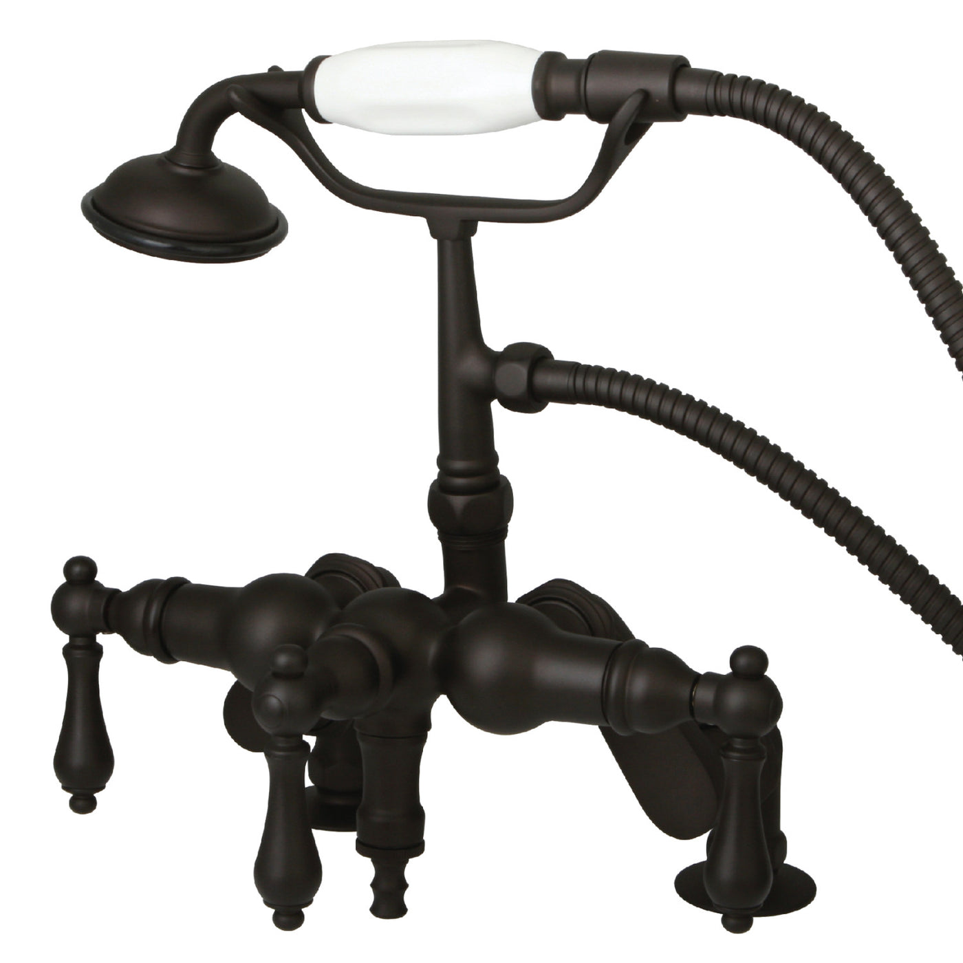 Elements of Design DT6195AL Adjustable Center Deck Mount Tub Faucet, Oil Rubbed Bronze