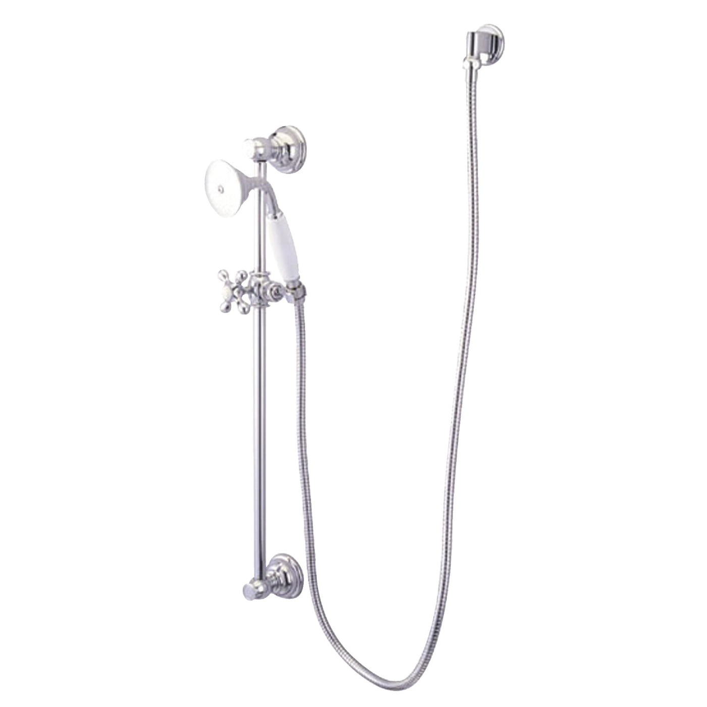 Elements of Design EAK3521W1 Hand Shower Combo with Slide Bar, Polished Chrome