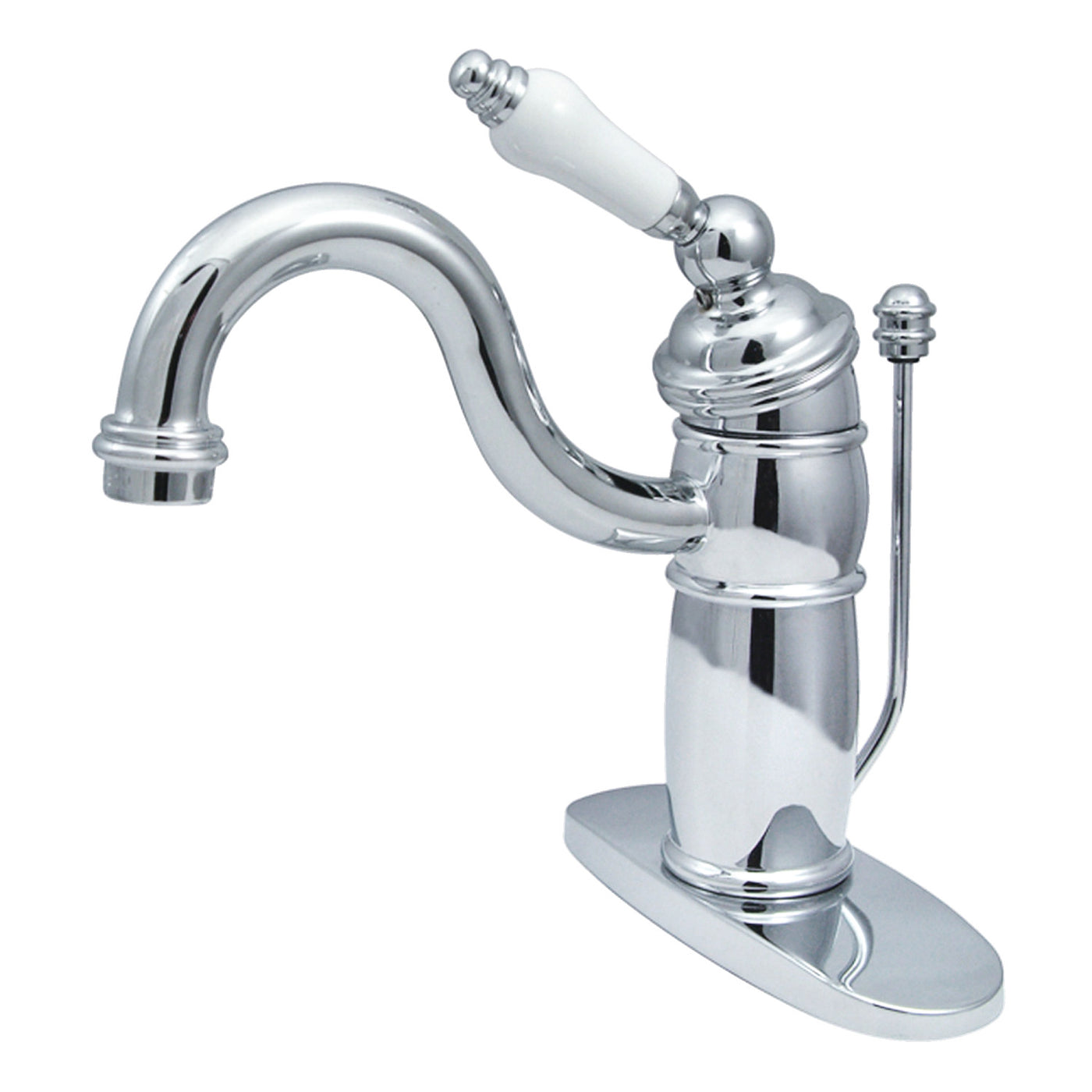 Elements of Design EB1401PL Single-Handle Bathroom Faucet with Pop-Up Drain, Polished Chrome