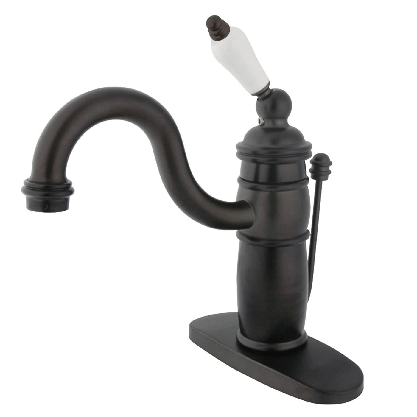 Elements of Design EB1405PL Single-Handle Bathroom Faucet with Pop-Up Drain, Oil Rubbed Bronze