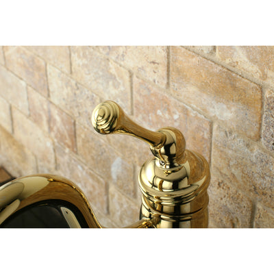 Elements of Design EB1422BL Vessel Sink Faucet, Polished Brass