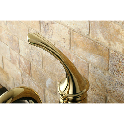 Elements of Design EB1422GL Vessel Sink Faucet, Polished Brass