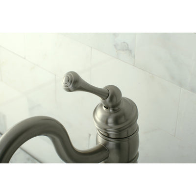Elements of Design EB1428BL Vessel Sink Faucet, Brushed Nickel
