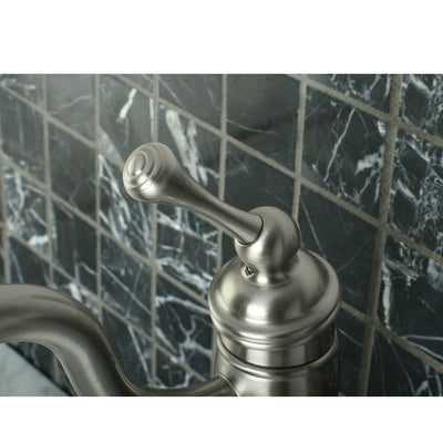 Elements of Design EB1428BL Vessel Sink Faucet, Brushed Nickel