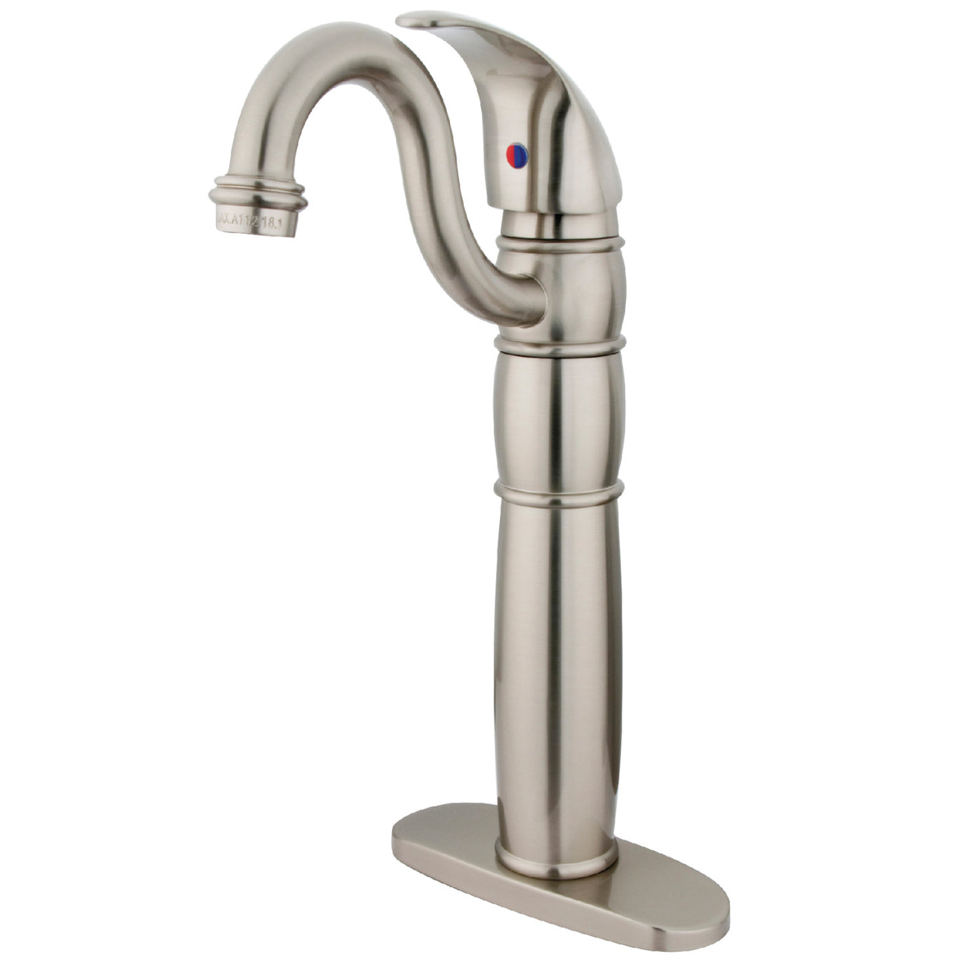 Elements of Design EB1428LL Vessel Sink Faucet, Brushed Nickel