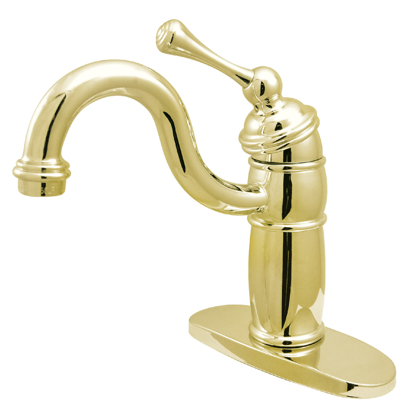 Elements of Design EB1482BL Single-Handle Monoblock Bar Faucet, Polished Brass
