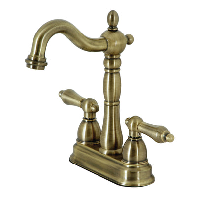 Elements of Design EB1493AL 4-Inch Centerset Bar Faucet, Antique Brass