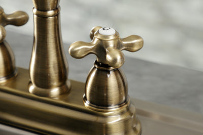 Elements of Design EB1493AX 4-Inch Centerset Bar Faucet, Antique Brass
