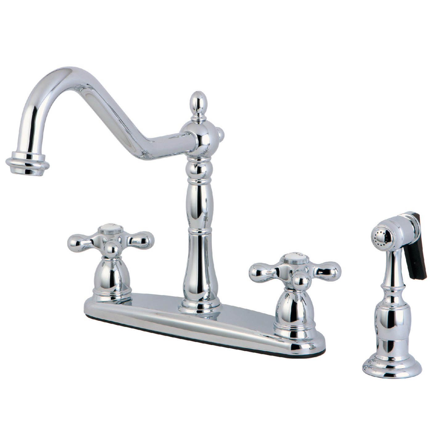 Elements of Design EB1751AXBS Centerset Kitchen Faucet, Polished Chrome