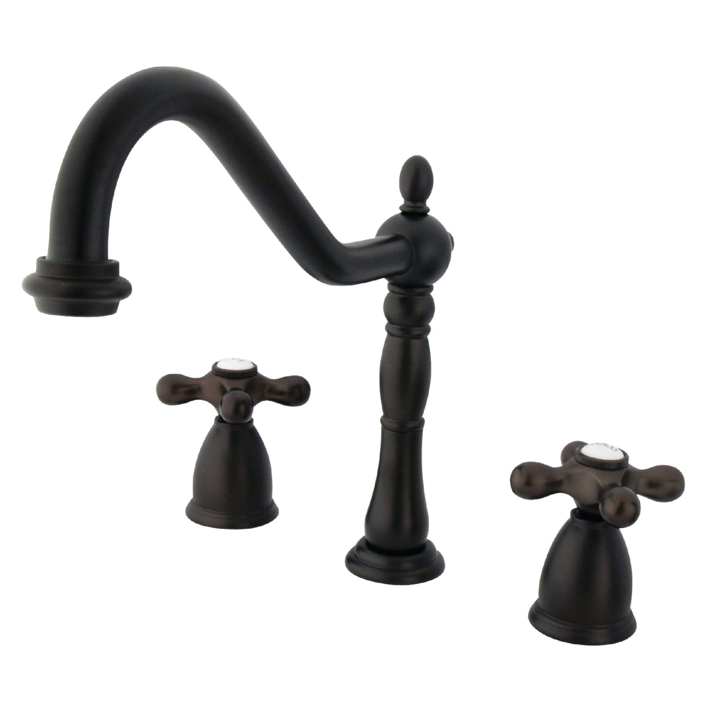 Elements of Design EB1795AXLS Widespread Kitchen Faucet, Oil Rubbed Bronze