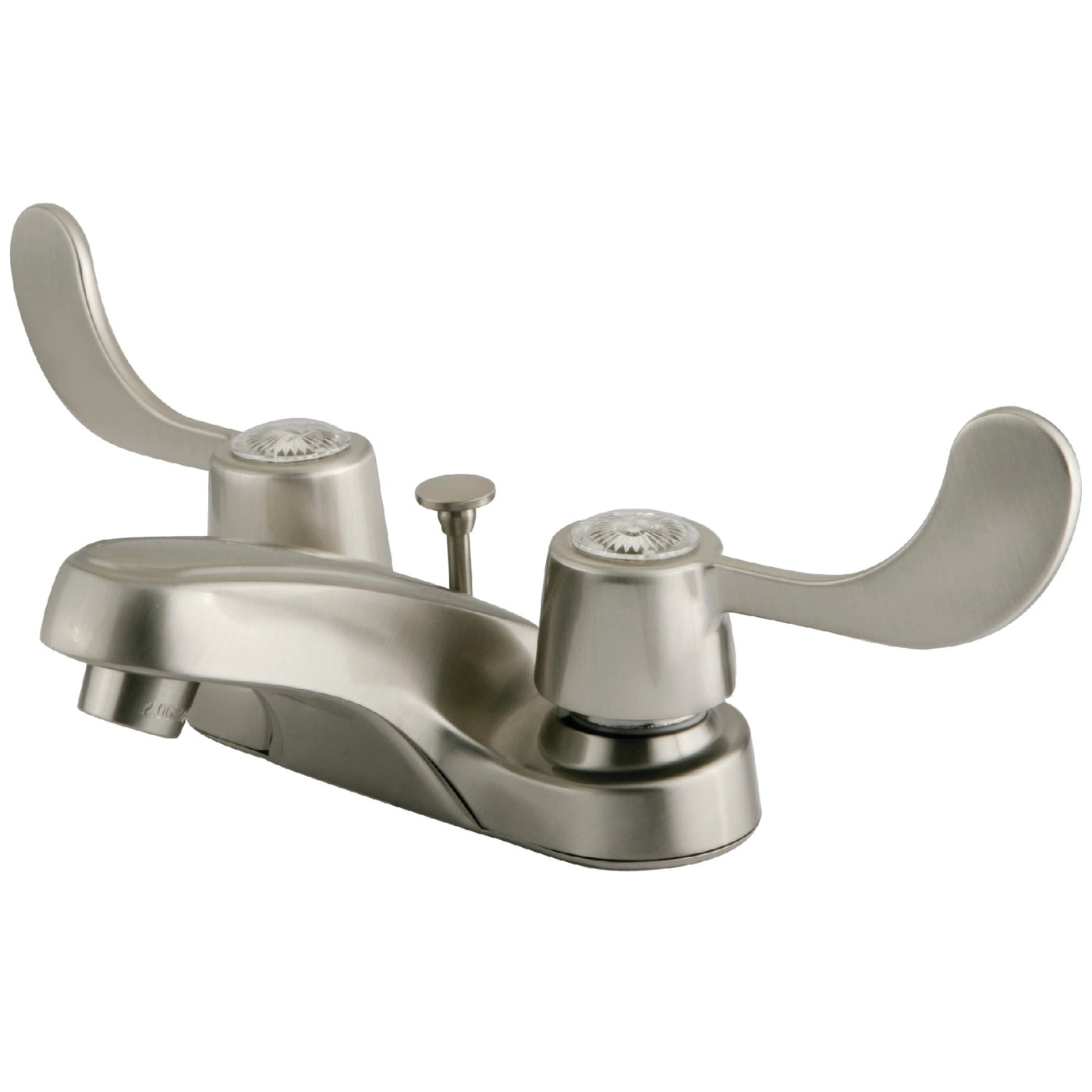 Elements of Design EB188B 4-Inch Centerset Bathroom Faucet, Brushed Nickel