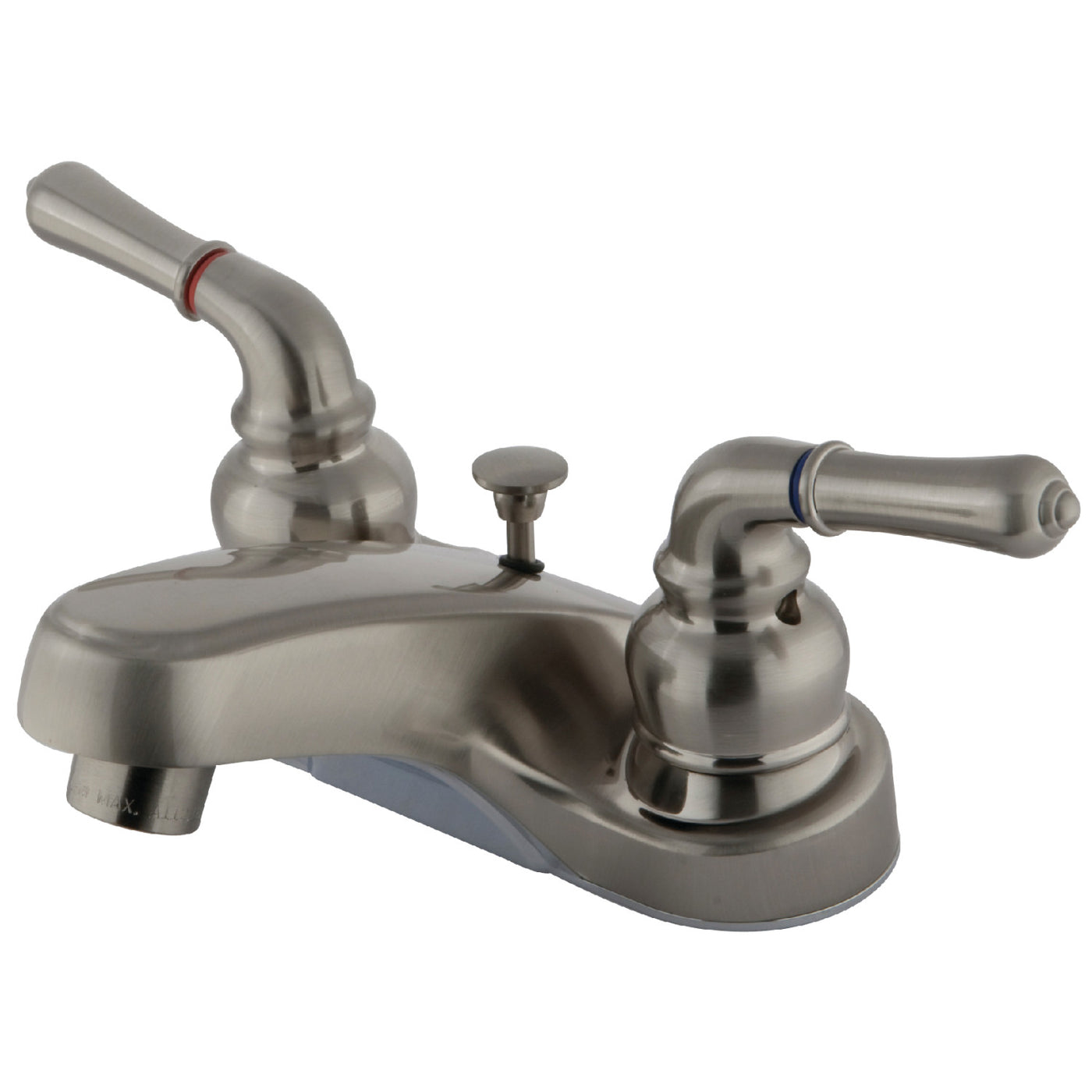 Elements of Design EB258B 4-Inch Centerset Bathroom Faucet, Brushed Nickel