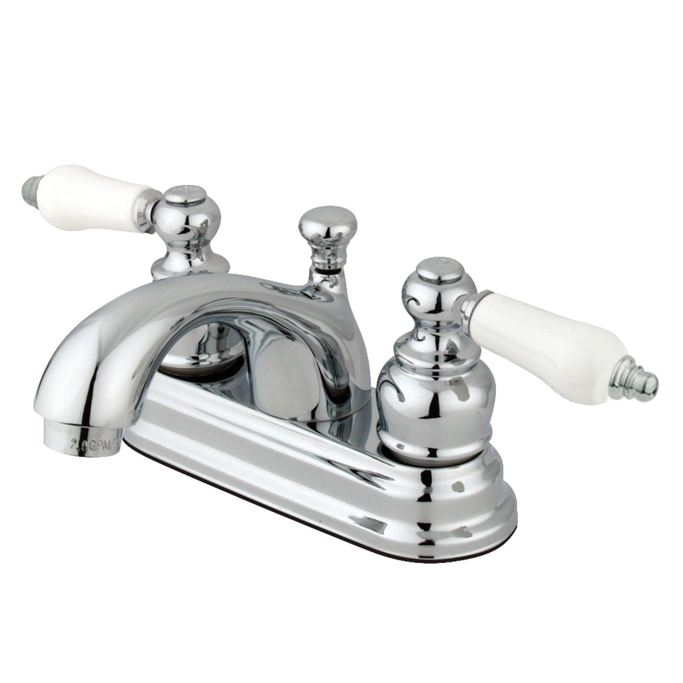 Elements of Design EB2601PL 4-Inch Centerset Bathroom Faucet, Polished Chrome