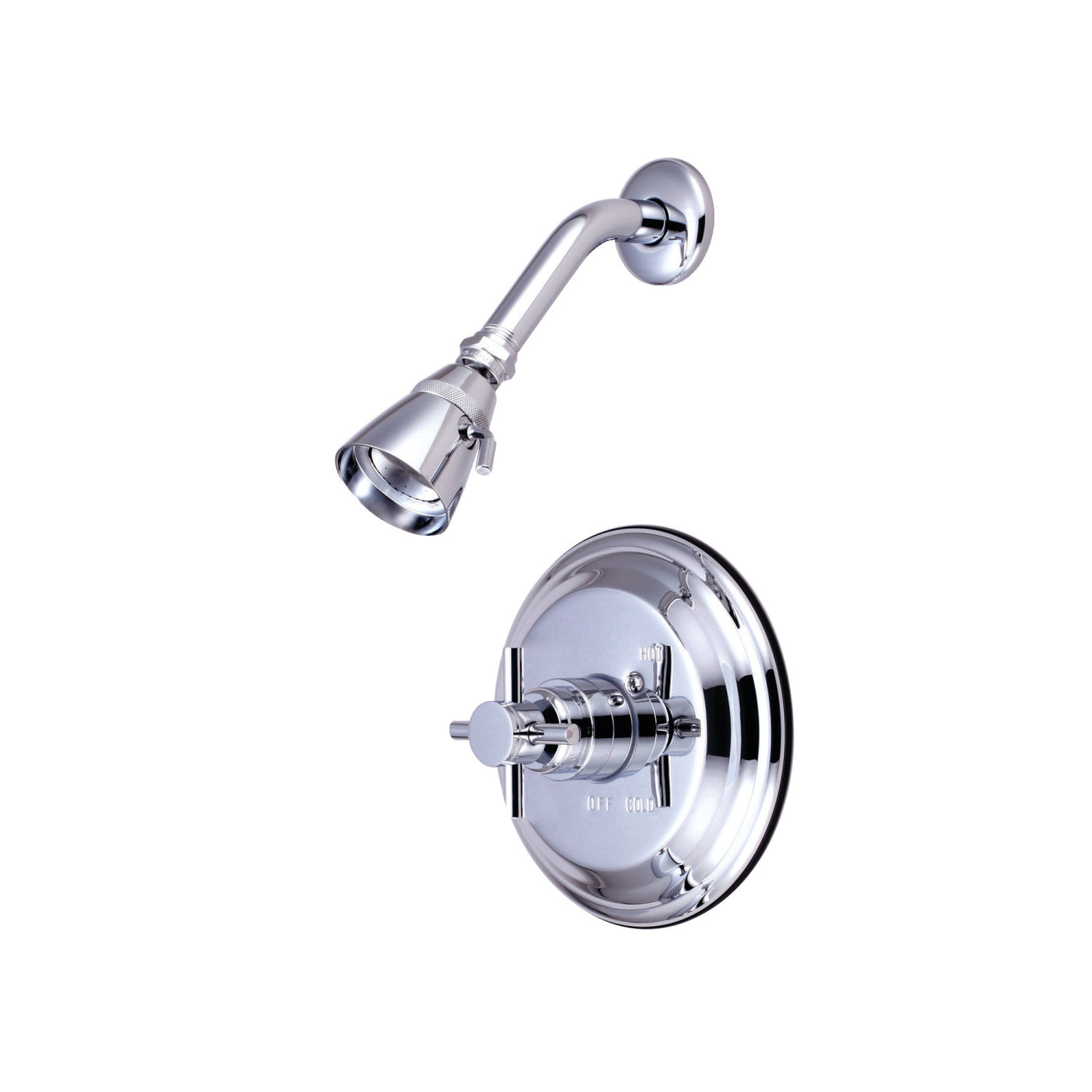 Elements of Design EB2631DXSO Shower Faucet, Polished Chrome