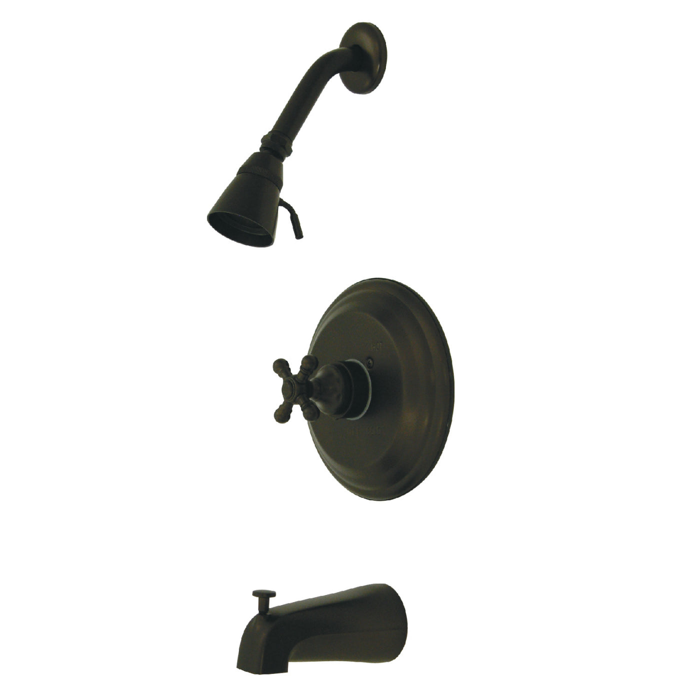 Elements of Design EB2635BXT Tub and Shower Faucet, Trim Only, Oil Rubbed Bronze