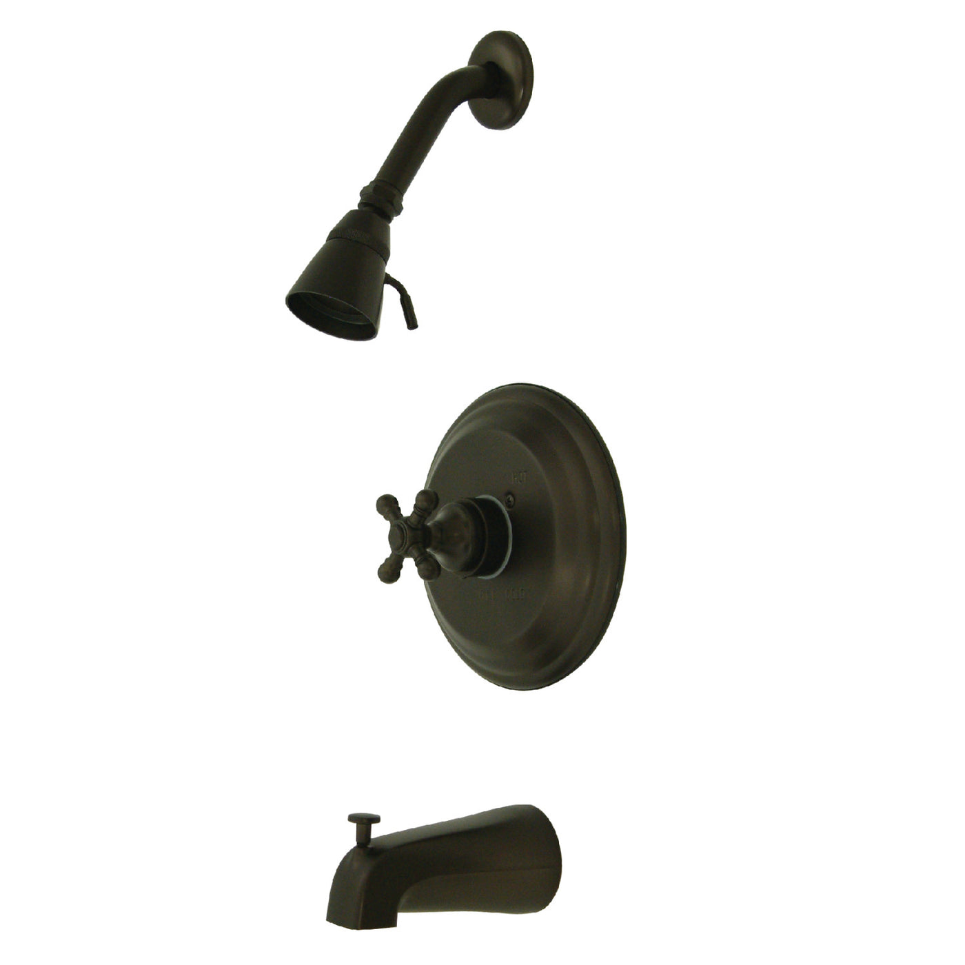 Elements of Design EB2635BX Tub and Shower Faucet, Oil Rubbed Bronze