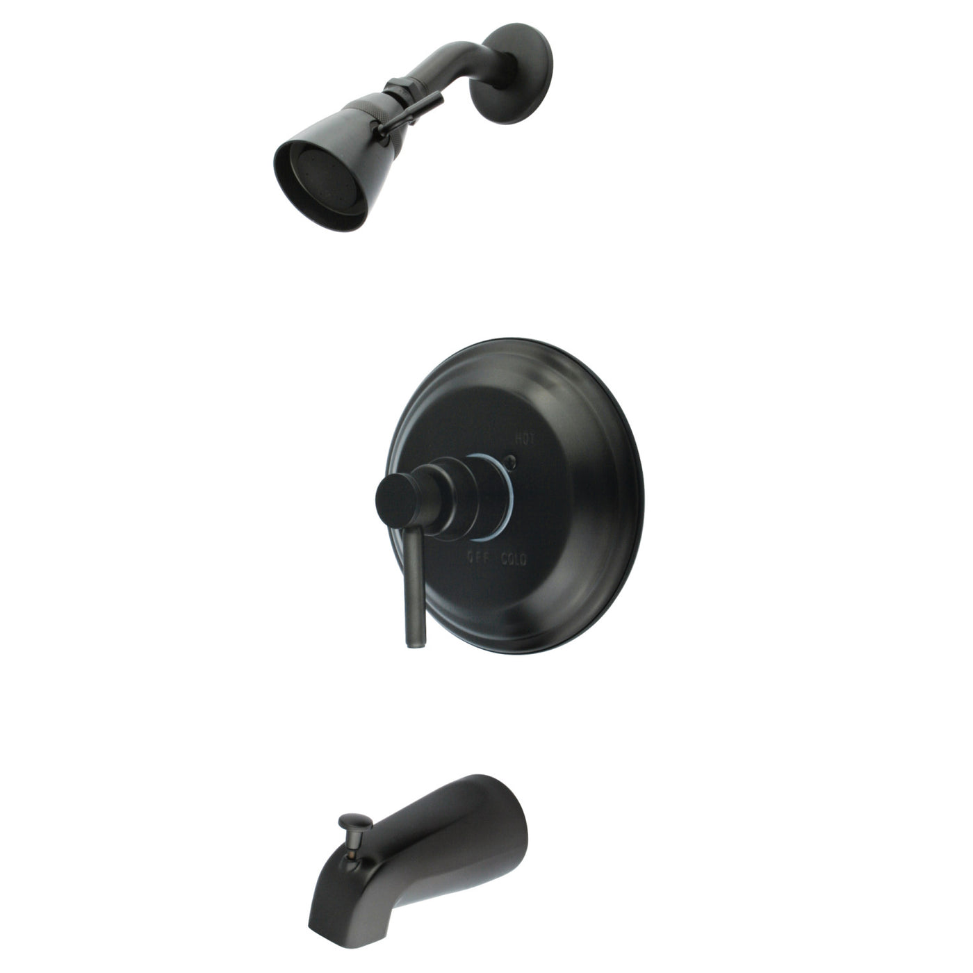 Elements of Design EB2635DLT Tub and Shower Faucet, Trim Only, Oil Rubbed Bronze