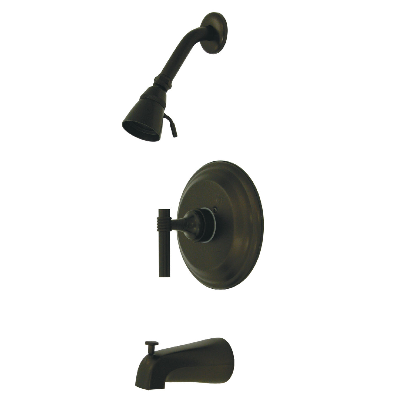 Elements of Design EB2635MLT Tub and Shower Faucet, Trim Only, Oil Rubbed Bronze