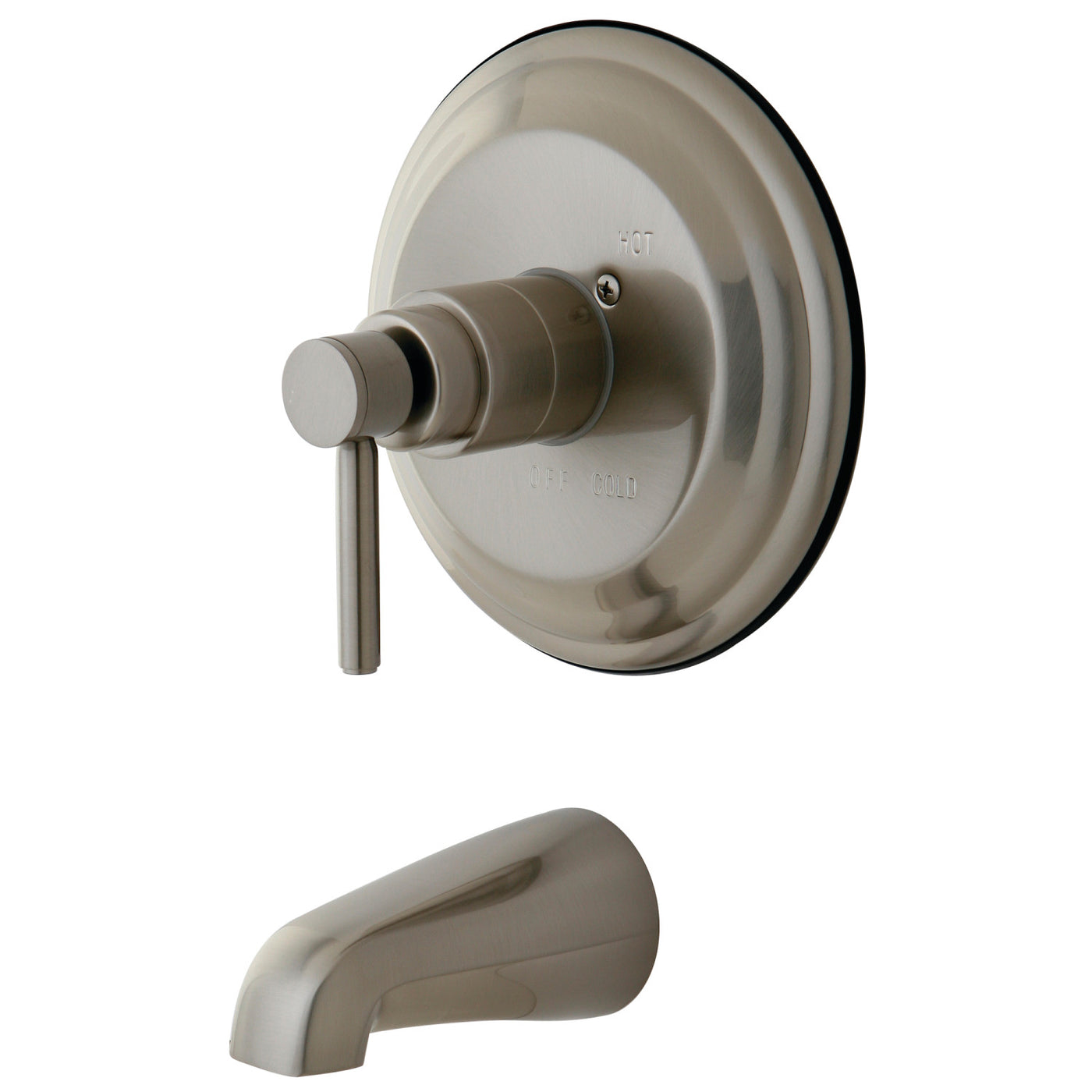 Elements of Design EB2638DLTO Tub Only Faucet, Brushed Nickel