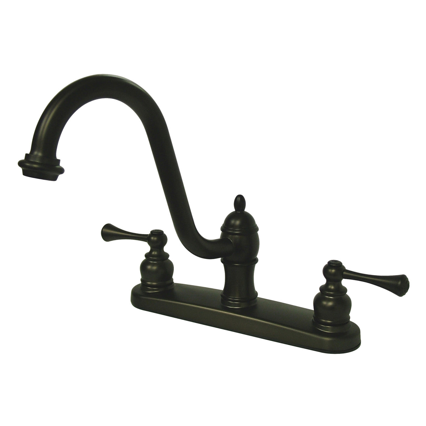 Elements of Design EB3115BLLS 8-Inch Centerset Kitchen Faucet, Oil Rubbed Bronze