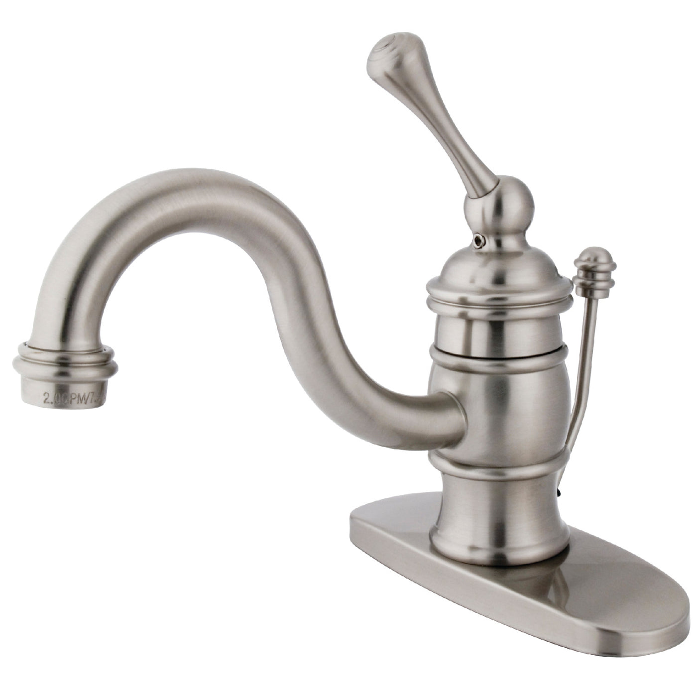 Elements of Design EB3408BL Single-Handle Bathroom Faucet with Pop-Up Drain, Brushed Nickel