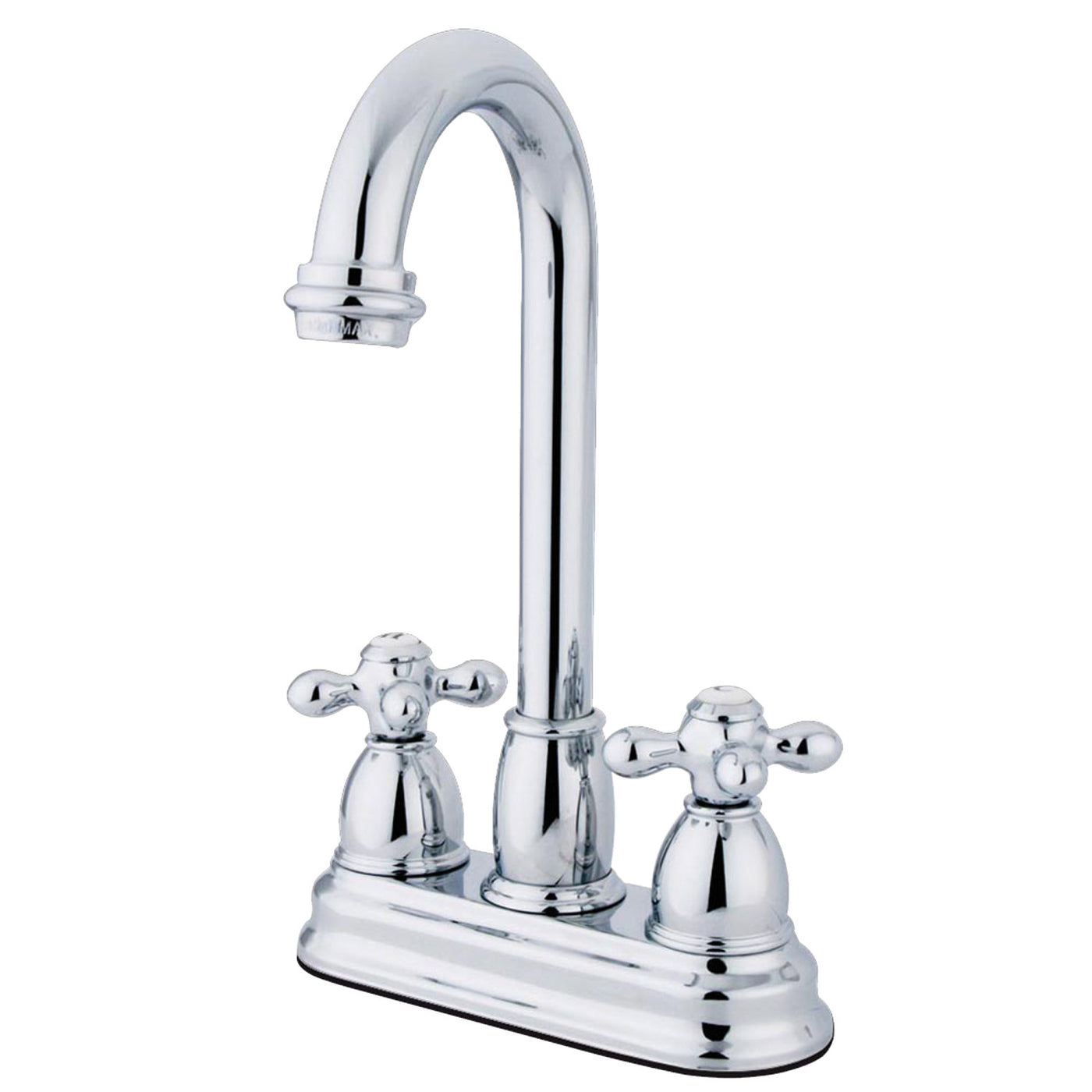 Elements of Design EB3491AX 4-Inch Centerset Bar Faucet, Polished Chrome