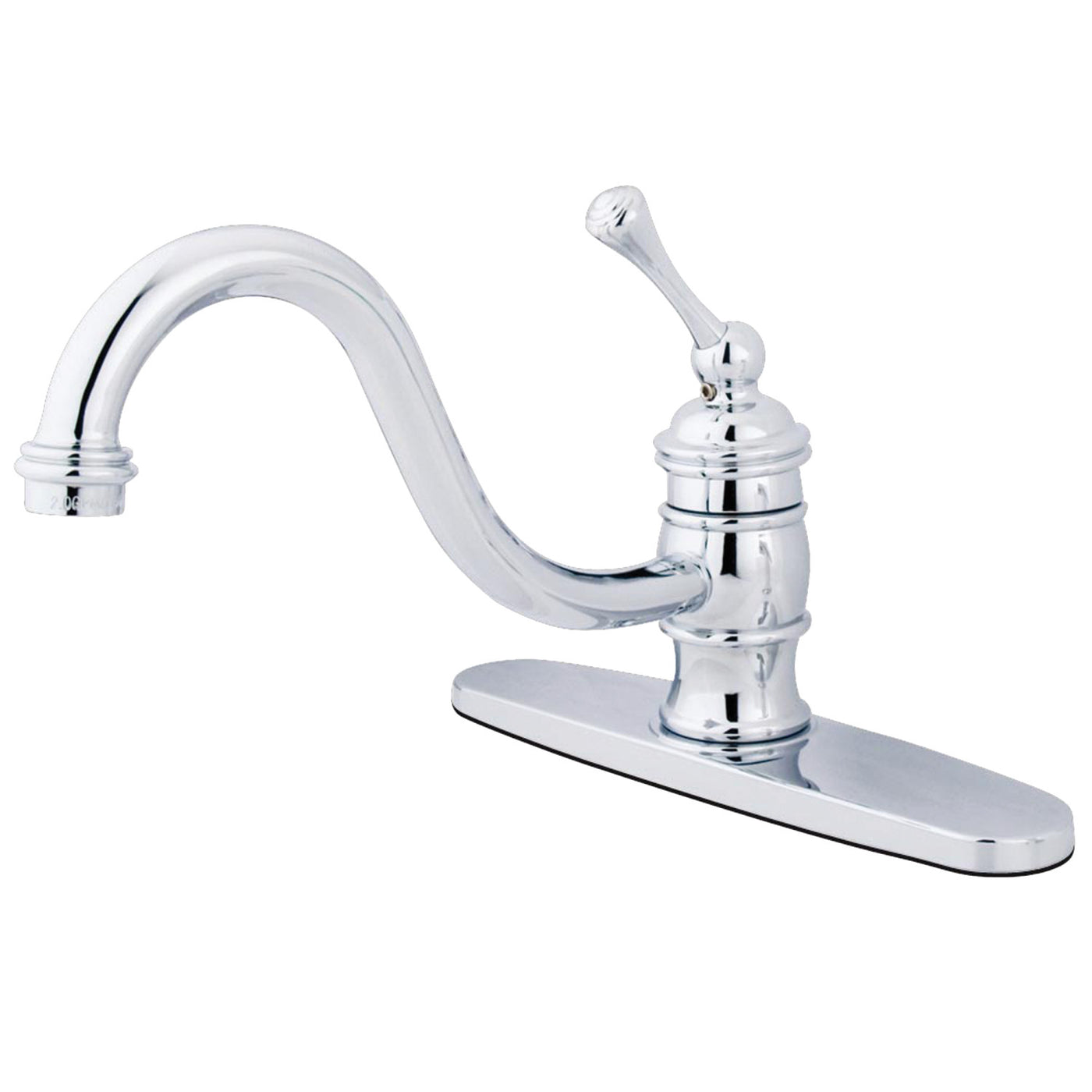 Elements of Design EB3571BLLS Single-Handle Kitchen Faucet, Polished Chrome