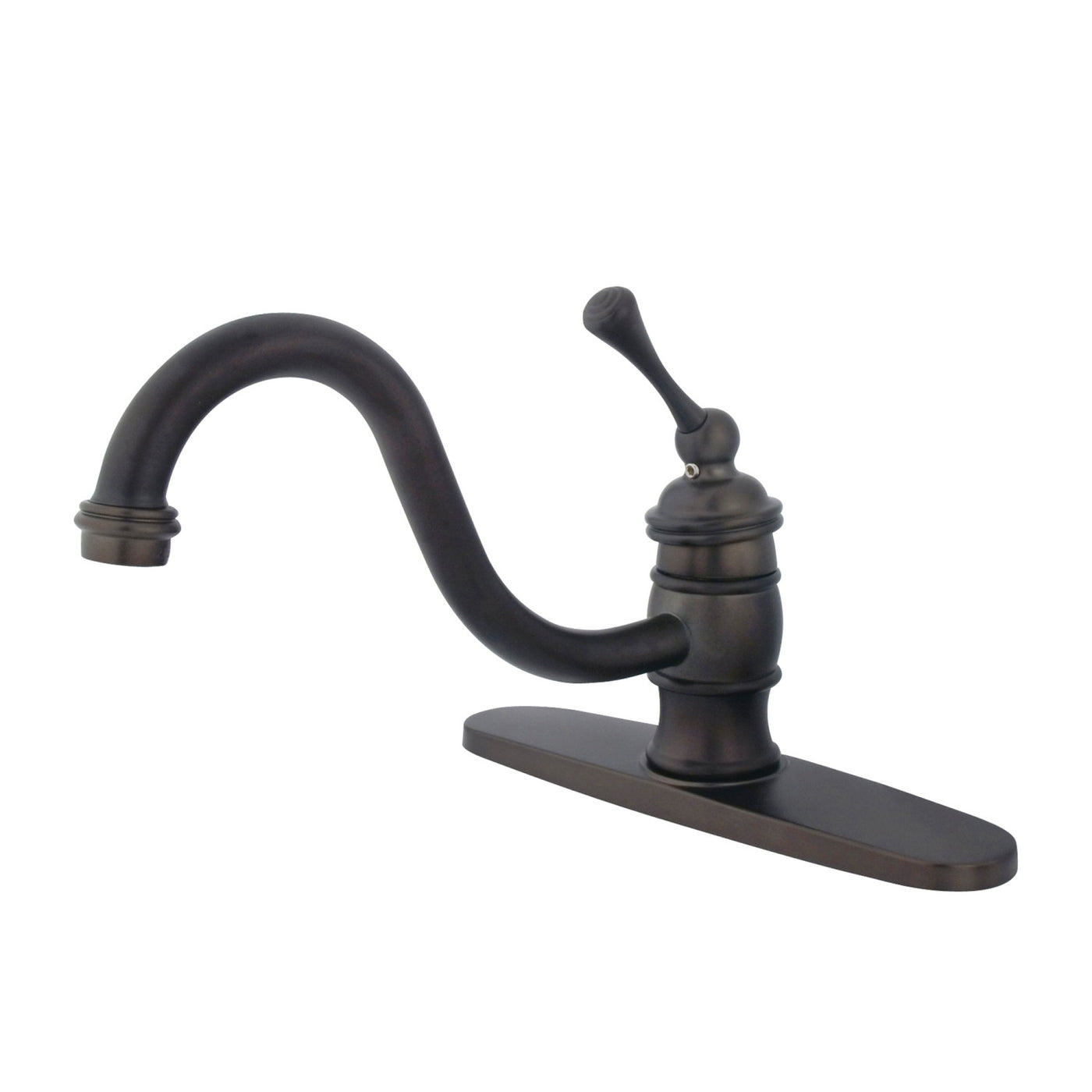 Elements of Design EB3575BLLS Single-Handle Kitchen Faucet, Oil Rubbed Bronze