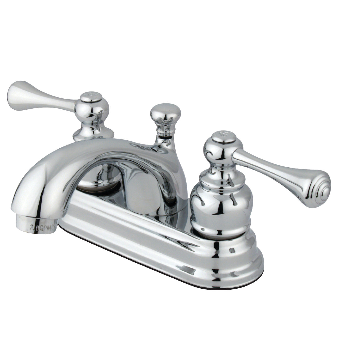 Elements of Design EB3601BL 4-Inch Centerset Bathroom Faucet, Polished Chrome