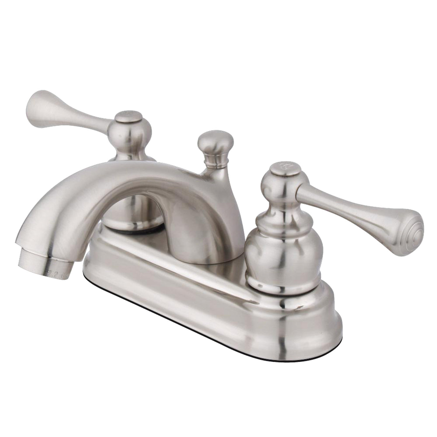 Elements of Design EB3608BL 4-Inch Centerset Bathroom Faucet, Brushed Nickel