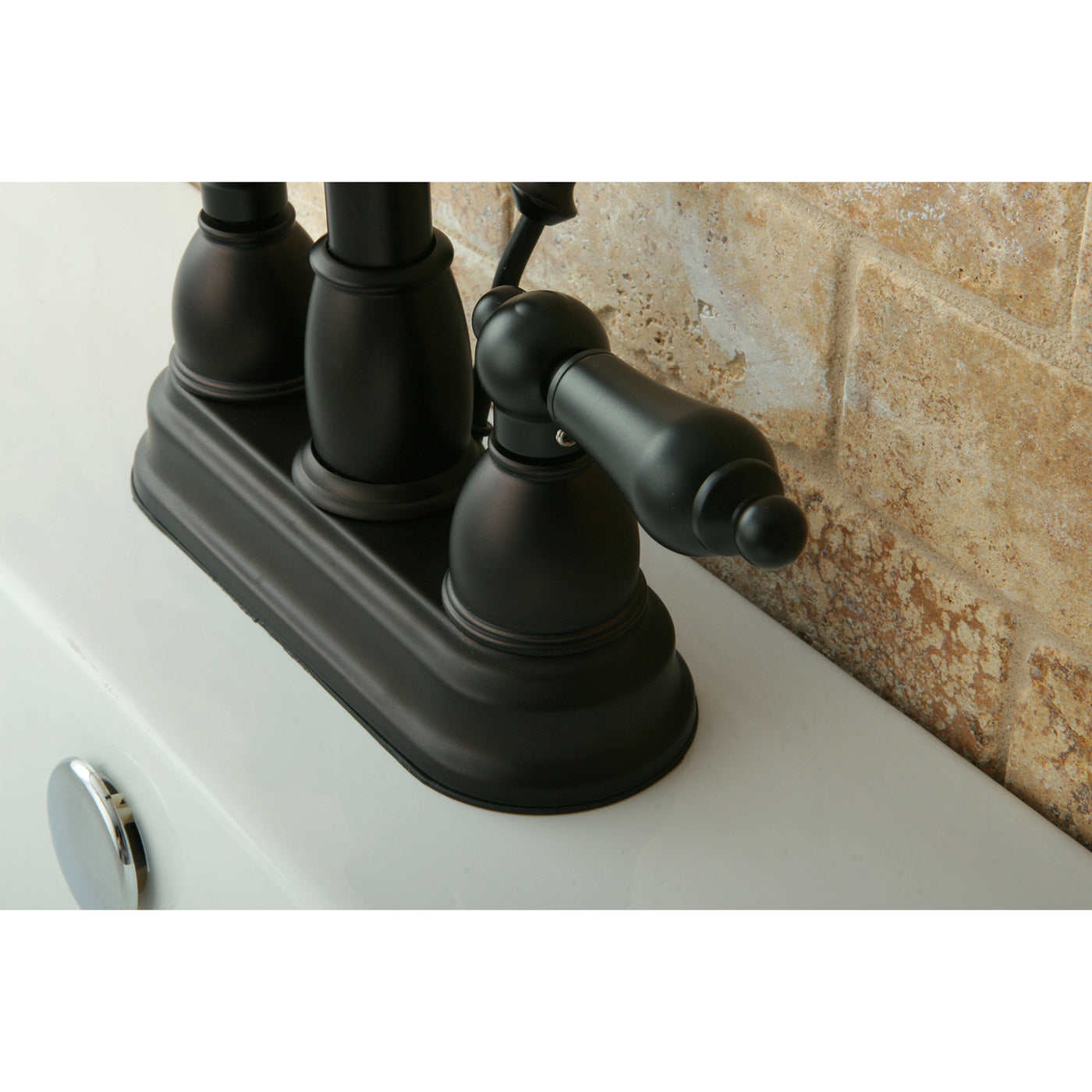 Elements of Design EB3615AL 4-Inch Centerset Bathroom Faucet, Oil Rubbed Bronze