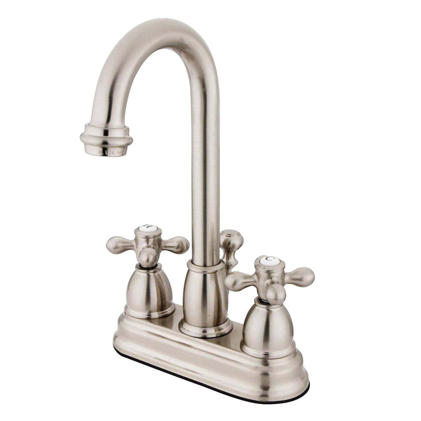 Elements of Design EB3618AX 4-Inch Centerset Bathroom Faucet, Brushed Nickel