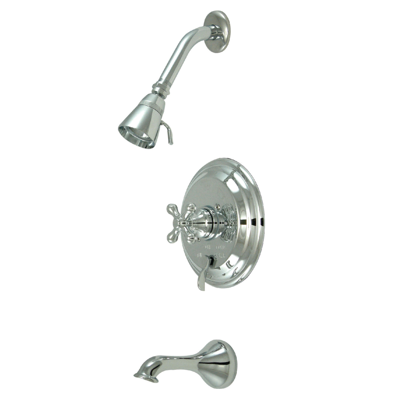 Elements of Design EB36310AX Tub and Shower Faucet, Polished Chrome